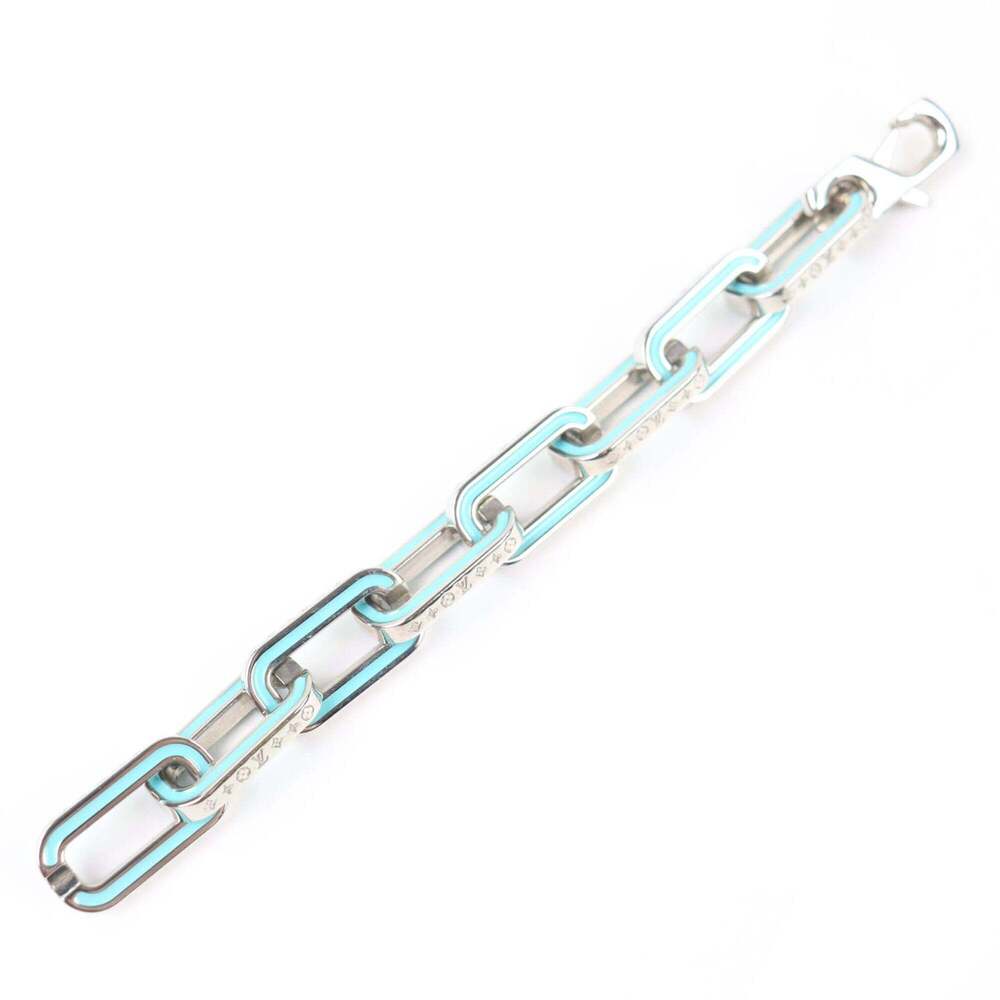 LOUIS VUITTON Blue Monogram Charm Bracelet - Picture 3 of 6